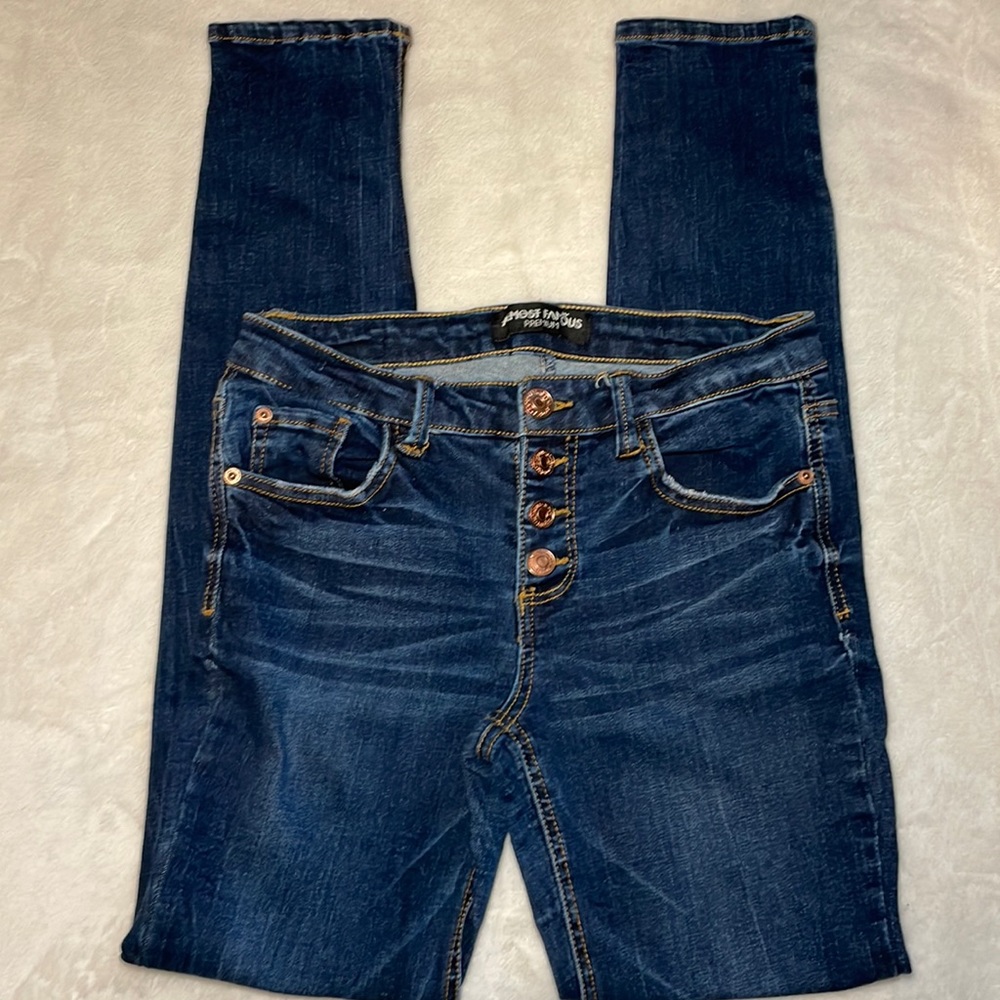 Almost Famous Button Fly Jeans